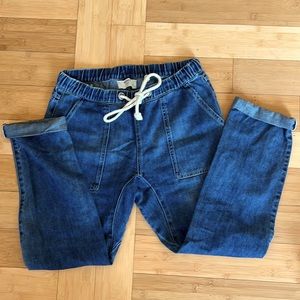 One Teaspoon Shabbies Drawstring Boyfriend Jeans